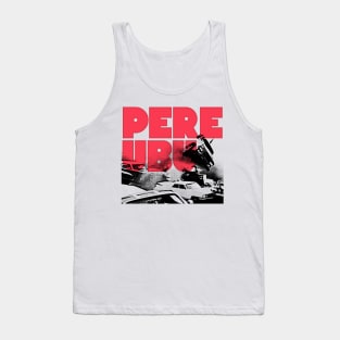 Pere Ubu // Retro Style Fan Art Design Tank Top